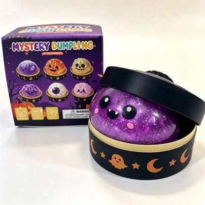 Halloween Cute Scary Ghost Maruko Squishy Squeeze Toy Set - Mini Portable Stress Fidget Item, Squishy Haul Sensory Kids Toy, Unique Whimsical Party Treat Bag Filler & Whimsical Gift, Fidgets,Sohochic