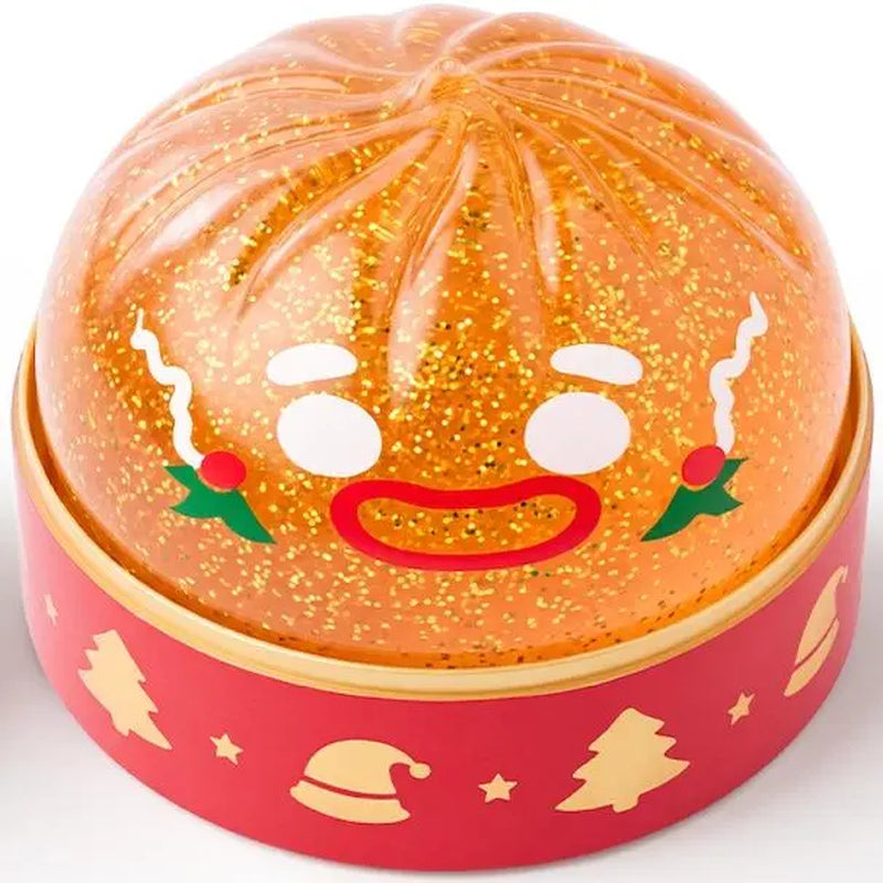 JOYIN Christmas Dumpling Stress Relief Toys Set, Cute Malt Sugar Christmas-Themed Squeeze Dumpling Stress Balls, Slow Rising Squishy Fidget Sensory Toy, Soft Squeeze Decompression Dough Gift for Adults and Girls Boys, Birthday Gifts