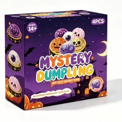 Halloween Cute Scary Ghost Maruko Squishy Squeeze Toy Set - Mini Portable Stress Fidget Item, Squishy Haul Sensory Kids Toy, Unique Whimsical Party Treat Bag Filler & Whimsical Gift, Fidgets,Sohochic