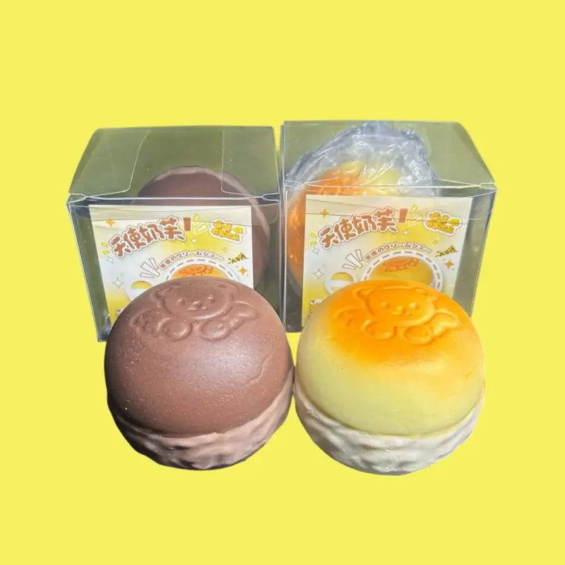 4-Piece Random Squishy Mystery Box, Kawaii Slow-Rising Squishies, Cute Sensory Fidget Toy Surprise Pack