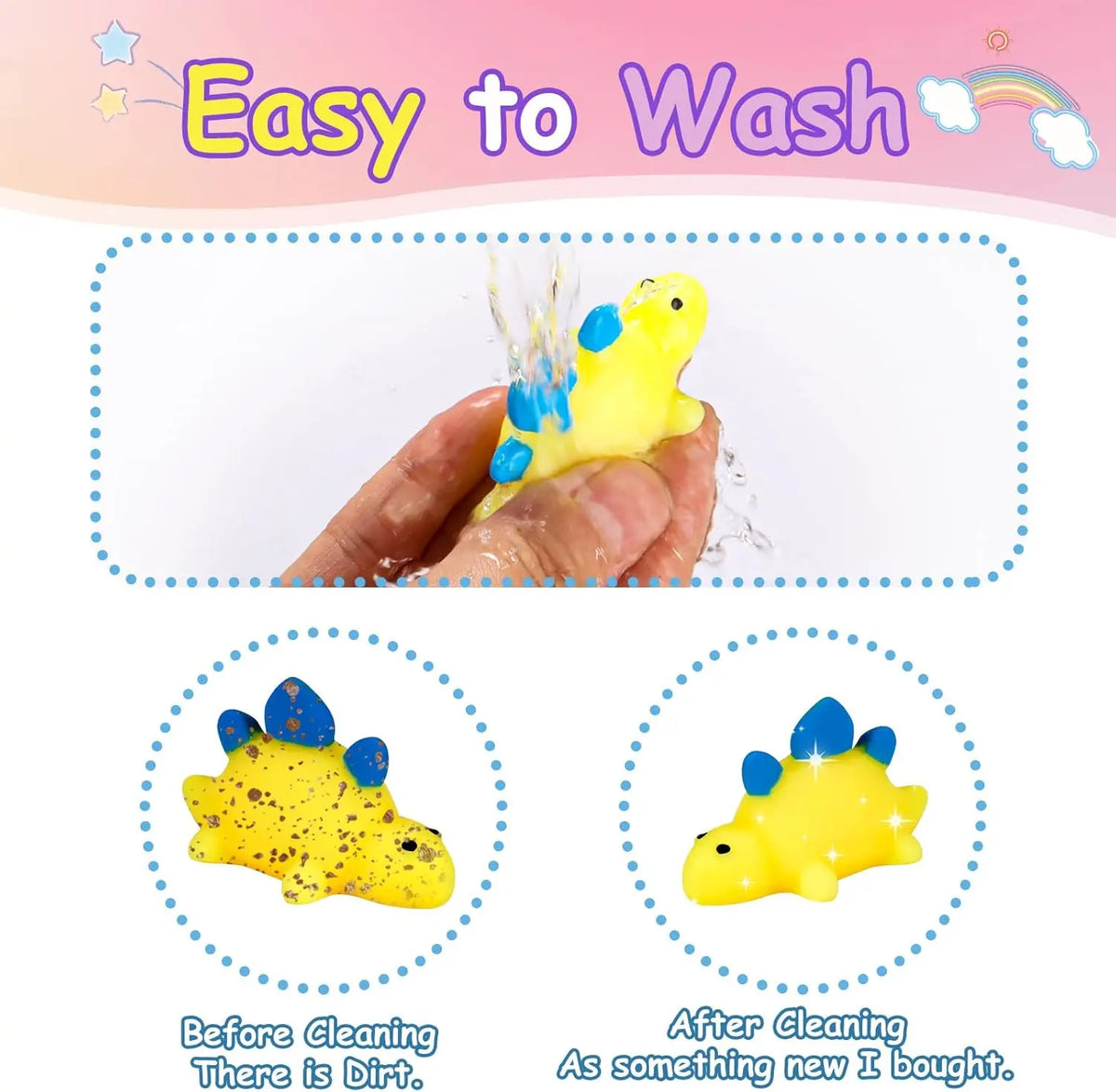 Valentine’S Day Gift That Makes Hearts Smile Squishy Toy Stress Relief 28Pcs for Girls 4-12 - Mochi Squishy Toy Treasure Box Toys for Classroom Prizes